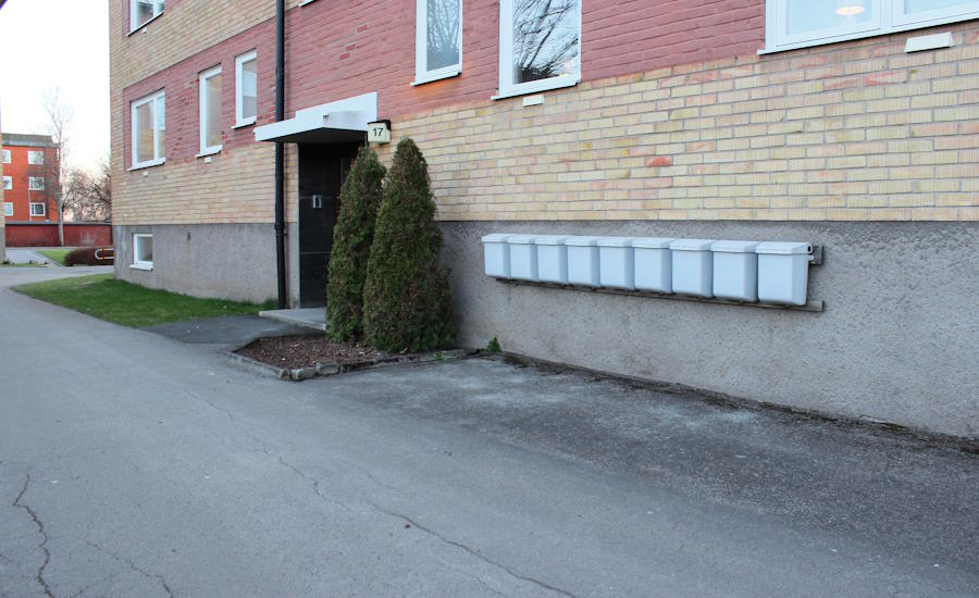 ett tappert försök till att efterlikna fastighetsboxar kanske med nackdelen att de är icke låsbara bland annat